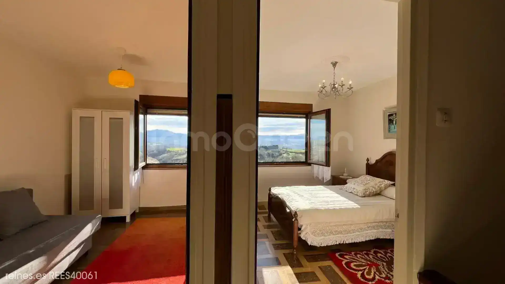 Schlafzimmer von Haus oder Chalet zum Verkauf in Siero mit Heizung, Privatgarten und Terrasse