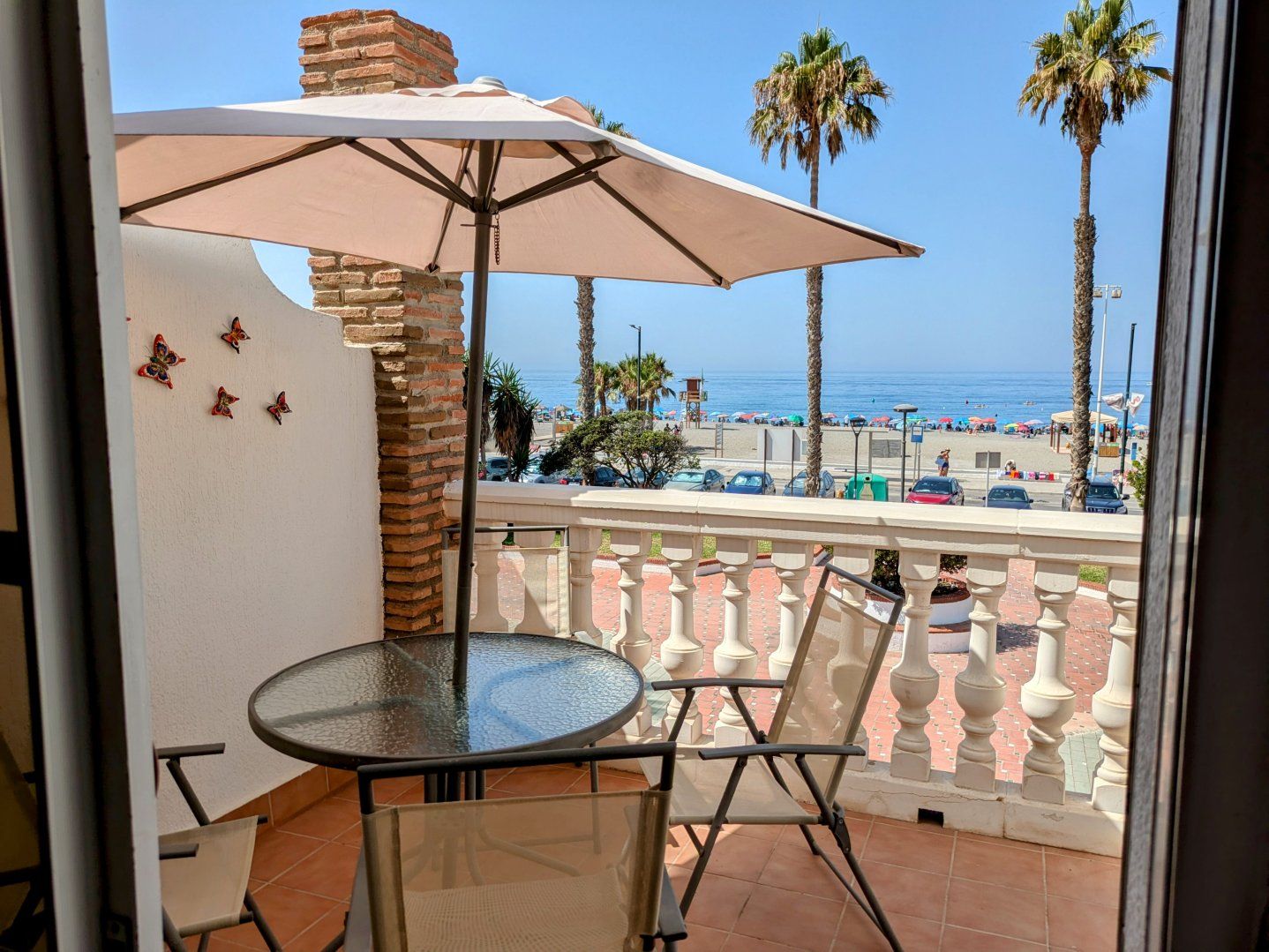 Terrace of Flat to rent in Salobreña  with Air Conditioner, Heating and Terrace