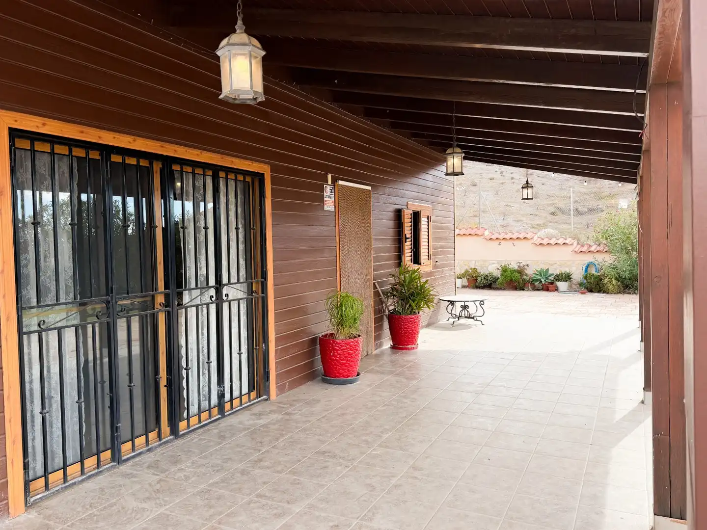 Terraza de Finca rústica en venta en Tébar - Los Arejos