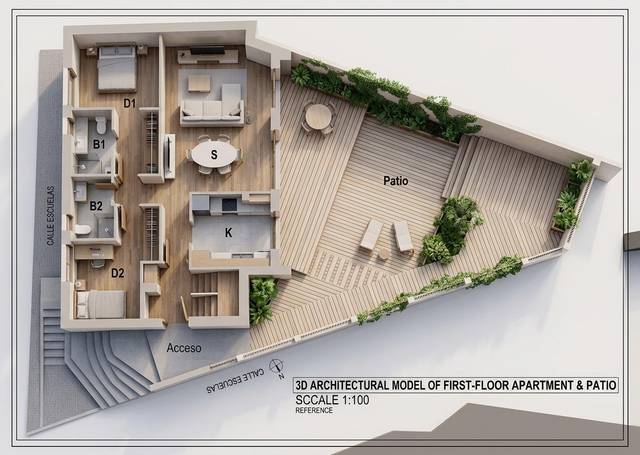 Terreno residencial en Venta en Calle de las Escuelas, 6 en Juslibol