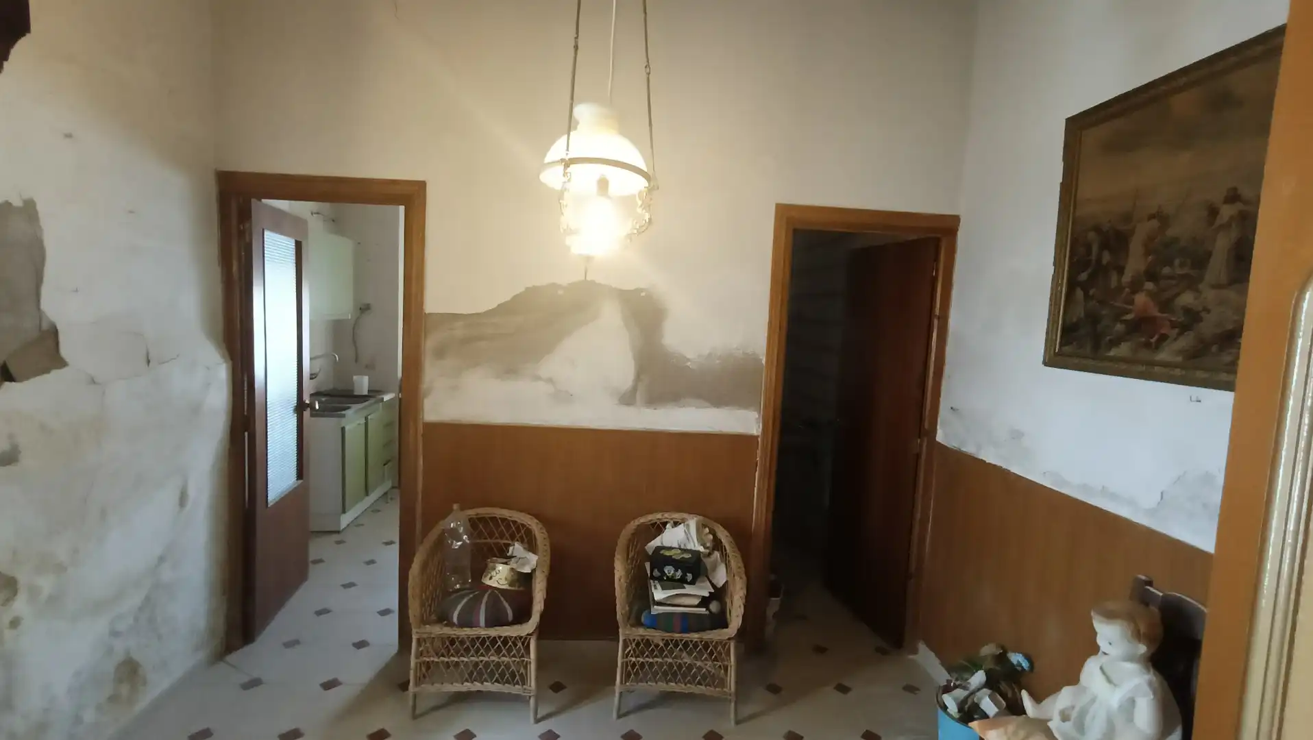 Menjador de Casa o xalet en venda en Lucillos amb Terrassa