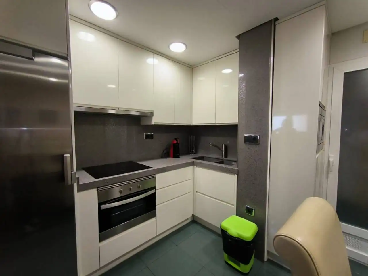 Küche von Wohnung zum Verkauf in Albacete mit Klimaanlage, Heizung und Parkett