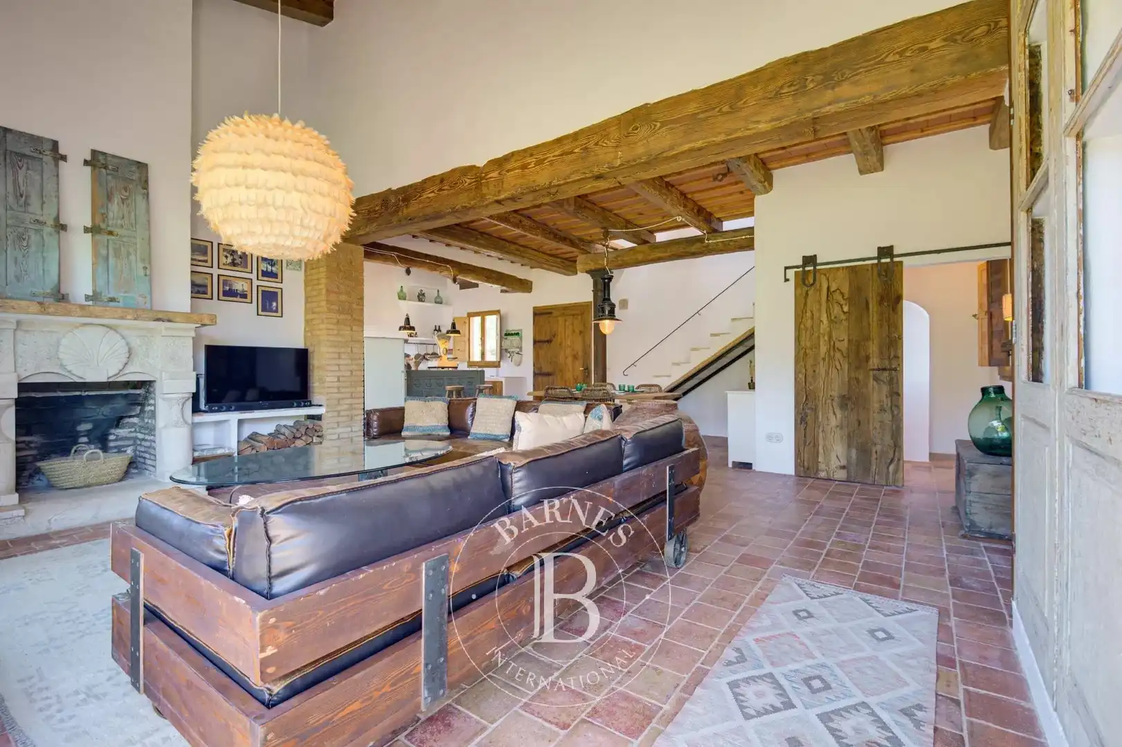 Living room of Houses for rent in Palafrugell  with Air Conditioner, Heating and Swimming Pool