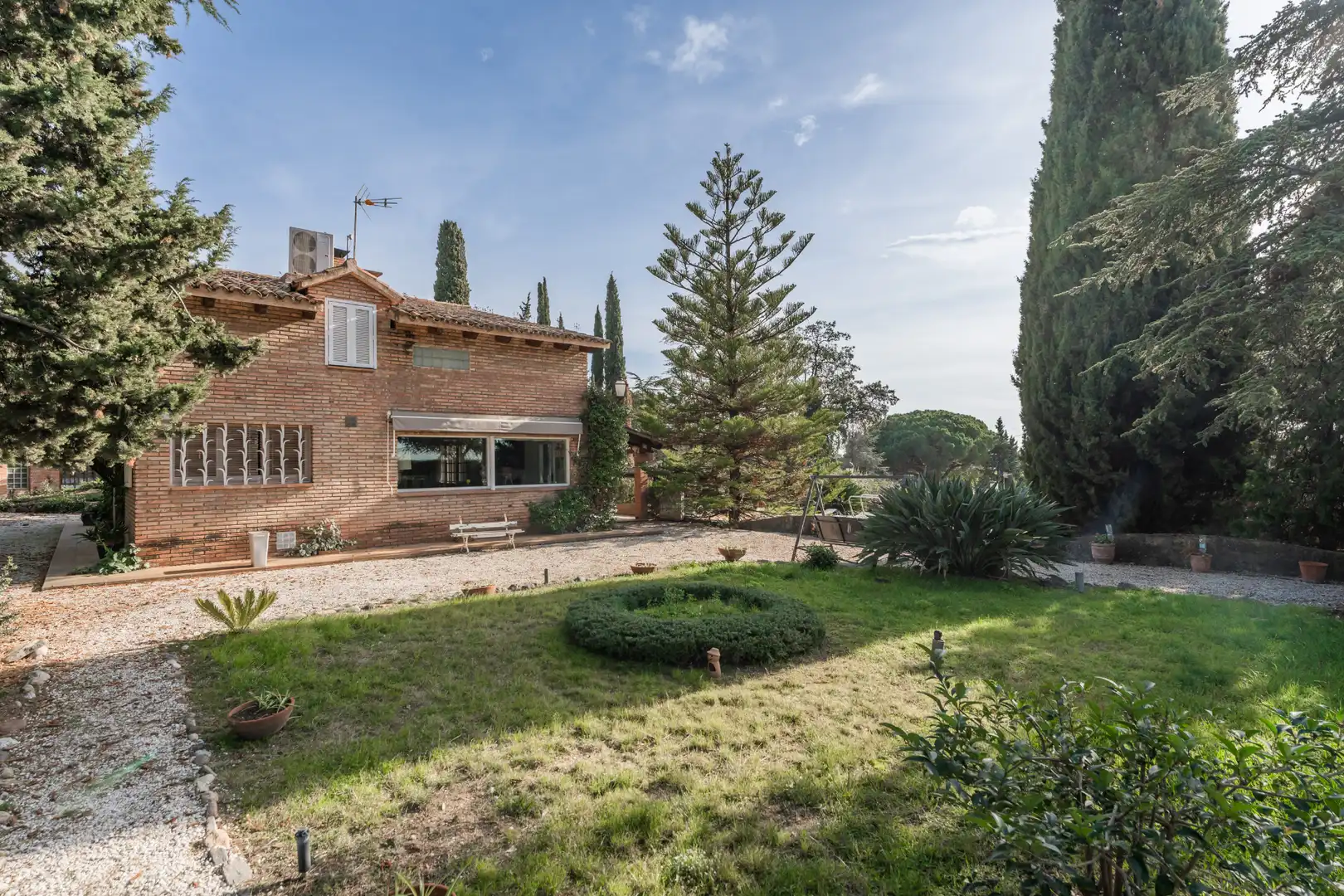 Garden of Houses for sale in La Garriga  with Air Conditioner, Heating and Private garden