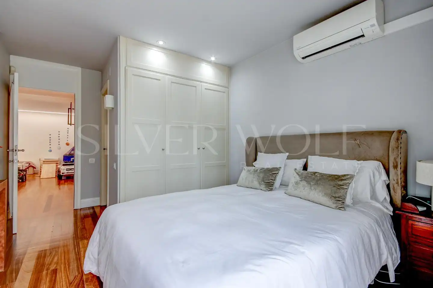 Bedroom of Houses for sale in Sant Cugat del Vallès  with Air Conditioner, Heating and Private garden