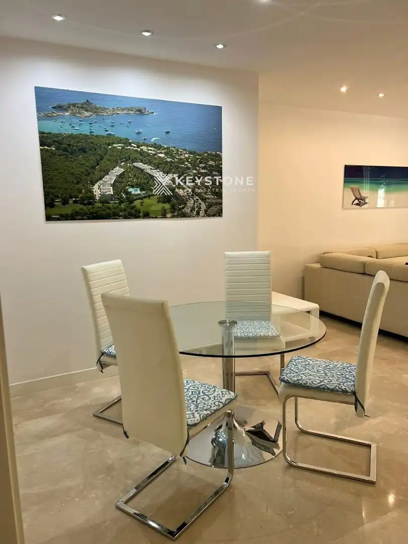 Esszimmer von Wohnung zur Miete in Calvià mit Klimaanlage, Heizung und Terrasse