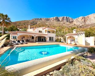 Vista exterior de Finca rústica en venda en Jávea / Xàbia amb Aire condicionat, Calefacció i Jardí privat