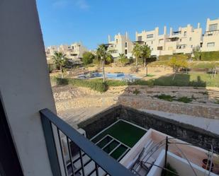 Vista exterior de Àtic en venda en  Murcia Capital amb Aire condicionat, Calefacció i Jardí privat