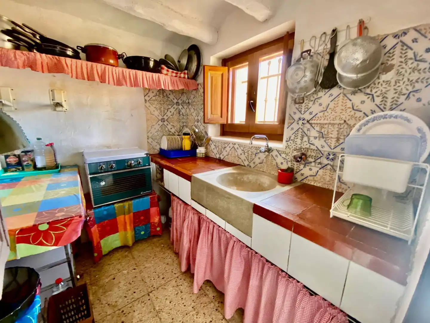 Cuina de Finca rústica en venda en Bonastre amb Terrassa