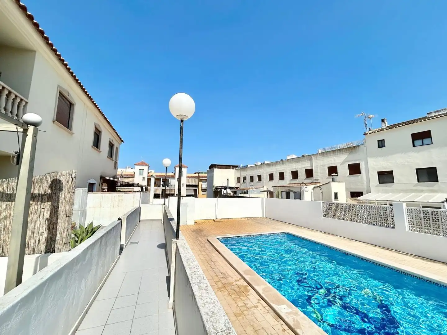 Swimming pool of Ground floor for rent in San Fulgencio  with Air Conditioner, Swimming Pool and Furnished