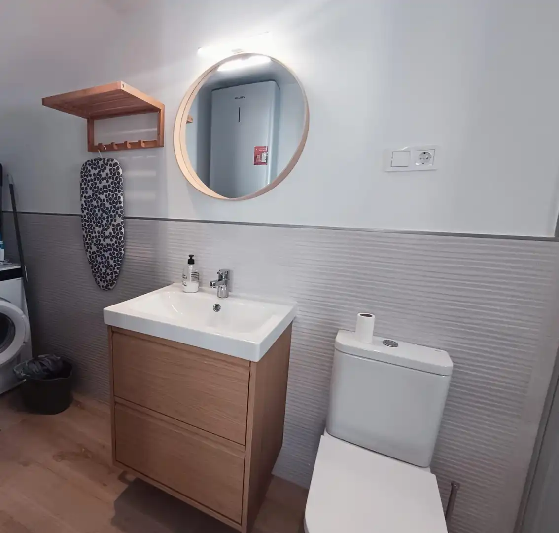 Bany de Casa o xalet de lloguer en Rincón de la Victoria amb Aire condicionat, Parquet i Moblat