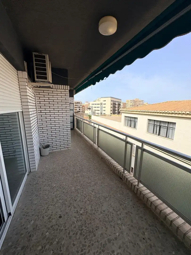 Balcony of Flat for rent in Motril  with Air Conditioner and Balcony