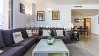 Living room of Flat for sale in  Barcelona Capital  with Air Conditioner, Terrace and Swimming Pool