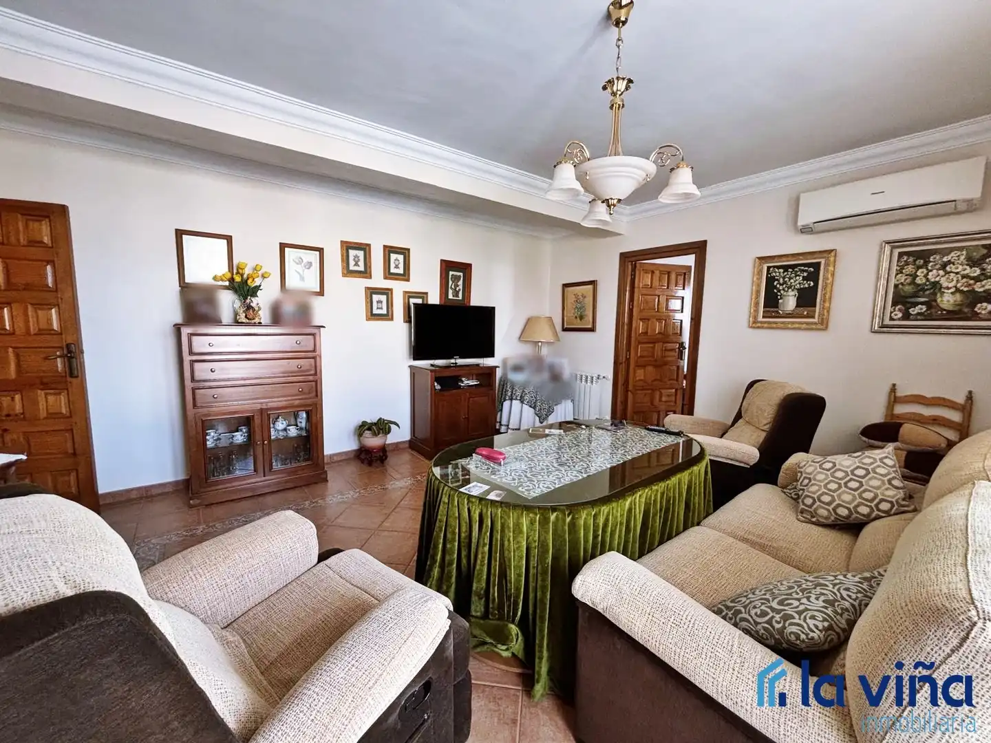Sala de estar de Piso en venta en Alameda con Aire acondicionado, Calefacción y Amueblado