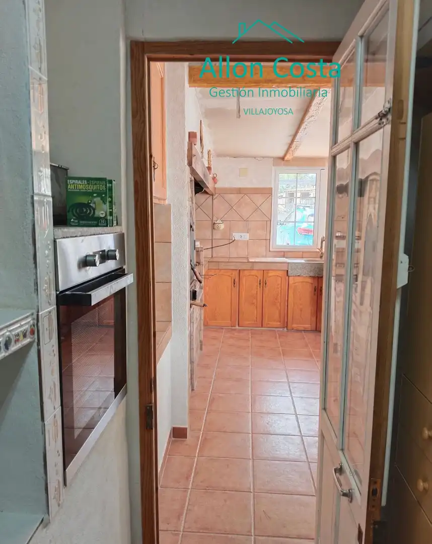 Cocina de Finca rústica en venta en Orxeta con Jardín privado, Terraza y Trastero