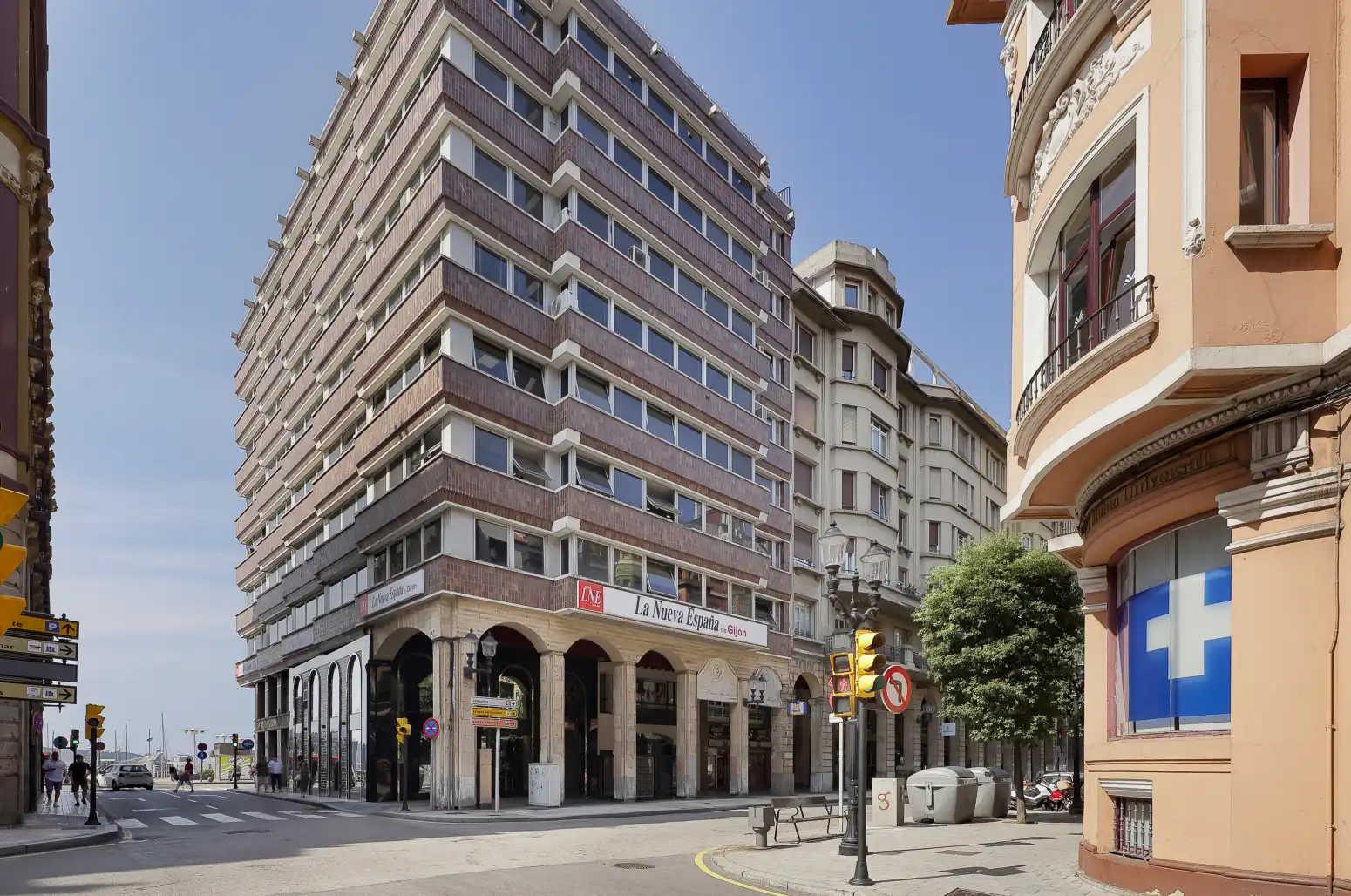 Exterior view of Flat for sale in Gijón   with Heating, Parquet flooring and Storage room