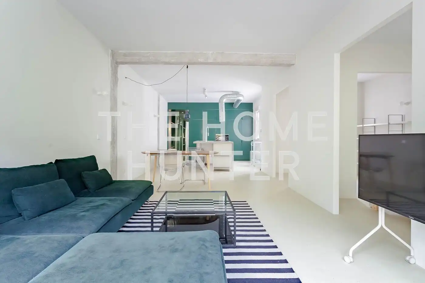 Sala de estar de Piso de alquiler en Chamartín