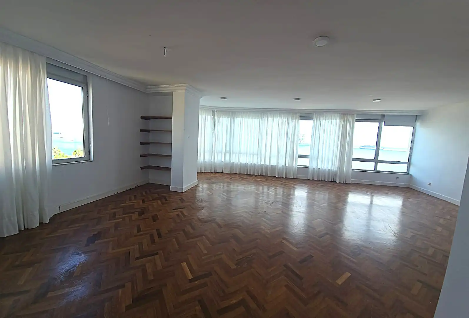 Sala de estar de Piso de alquiler en Las Palmas de Gran Canaria con Parquet, Horno y Lavadora