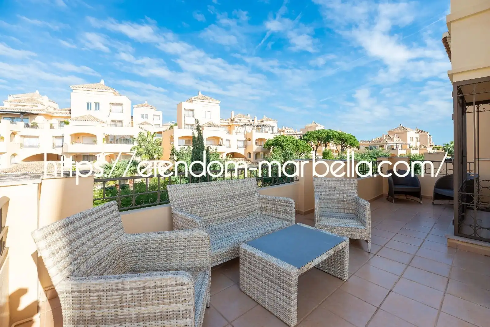 Terraza de Apartamento en venta en Marbella con Aire acondicionado, Calefacción y Terraza
