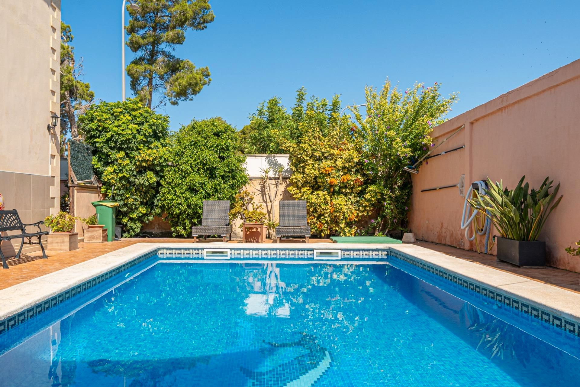 Piscina de Casa o xalet en venda en  Palma de Mallorca amb Aire condicionat, Terrassa i Traster
