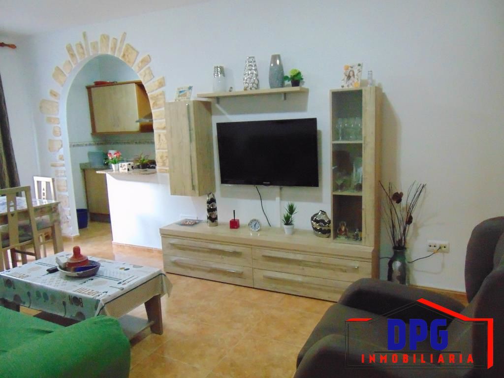Living room of Apartment for sale in Garrucha  with Air Conditioner and Furnished