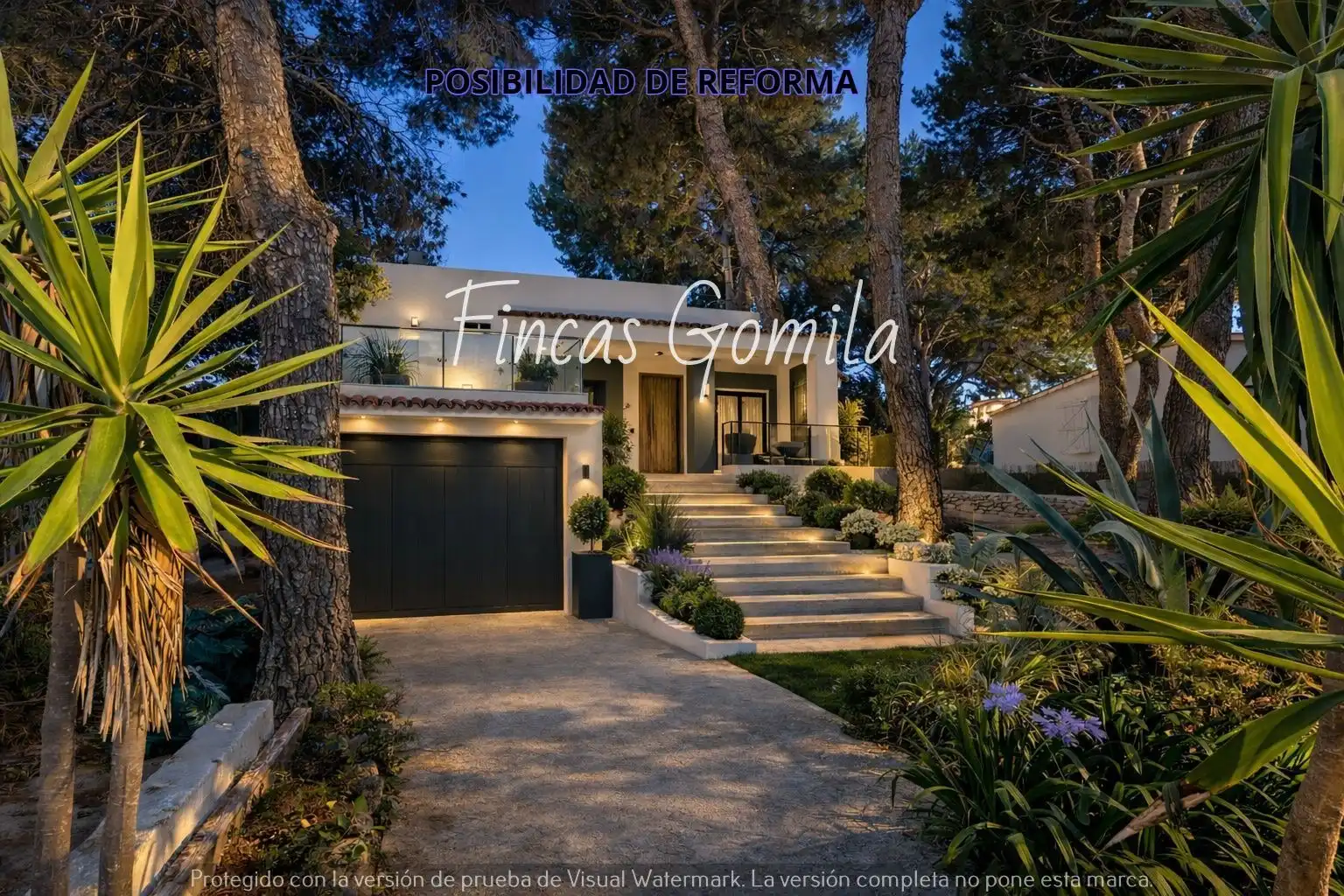 Vista exterior de Casa o chalet en venta en Es Mercadal con Jardín privado