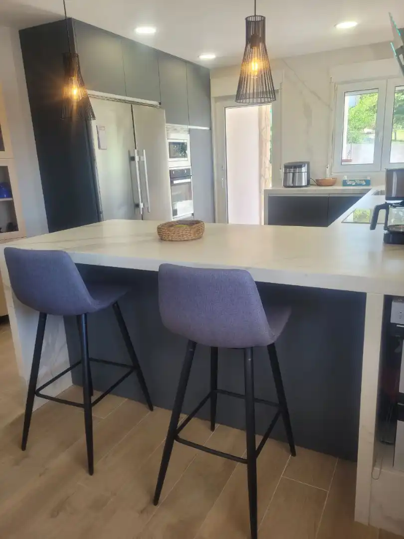Kitchen of Houses for sale in Otero de Herreros  with Air Conditioner, Heating and Private garden