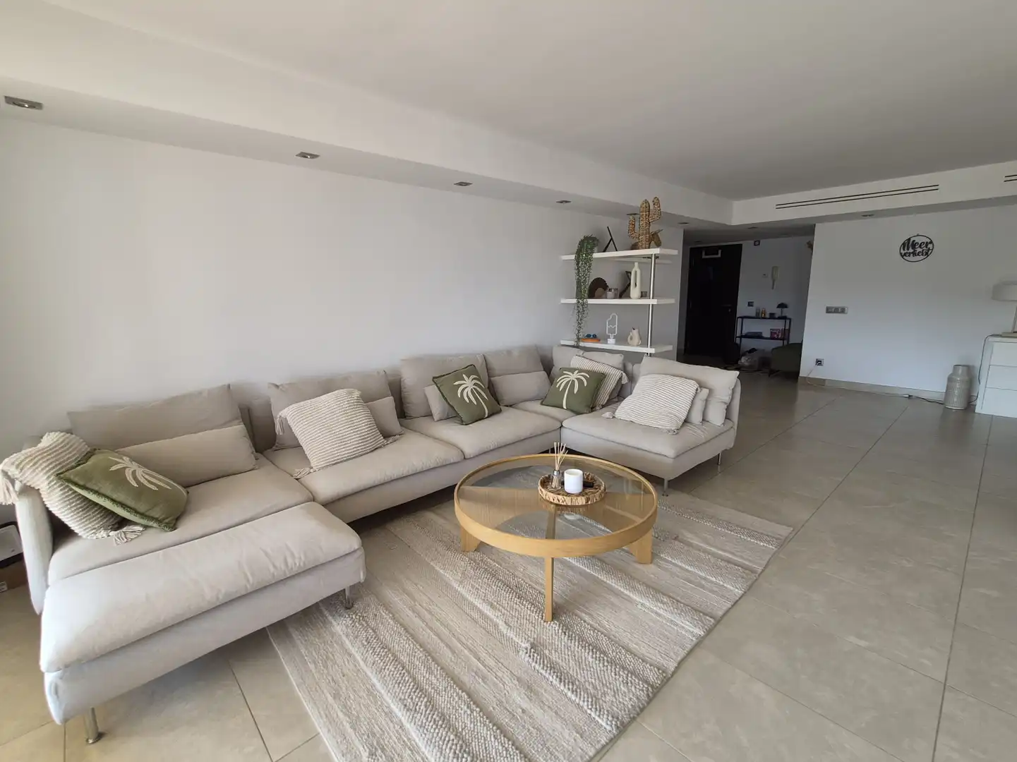 Sala d'estar de Pis de lloguer en Capdepera amb Aire condicionat, Calefacció i Terrassa