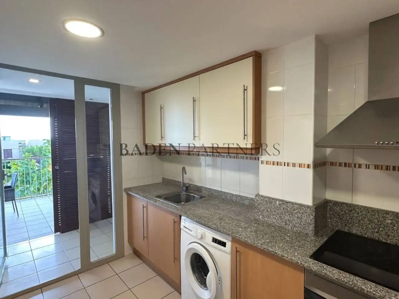 Küche von Wohnung zur Miete in San Jorge / Sant Jordi mit Klimaanlage, Terrasse und Alarm