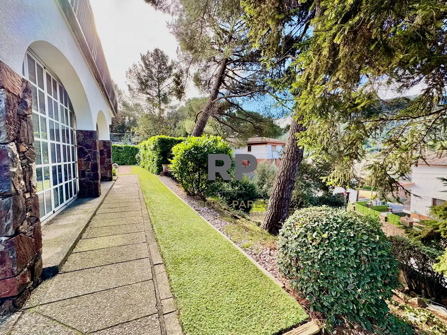 Jardí de Casa o xalet en venda en Aiguafreda amb Jardí privat, Terrassa i Traster