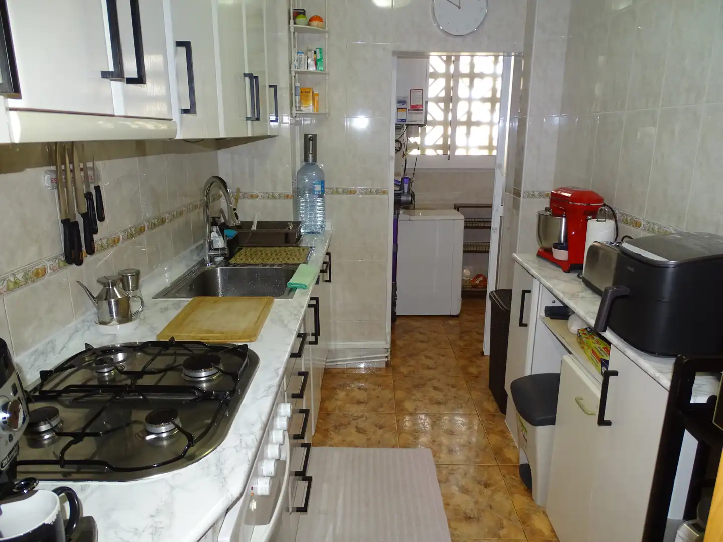 Küche von Wohnung zum Verkauf in Calafell mit Klimaanlage, Heizung und Terrasse