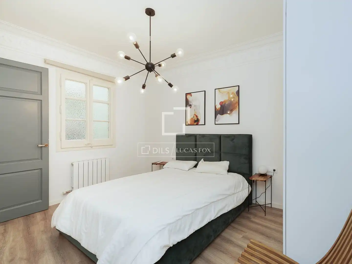 Bedroom of Flat for sale in Barcelona  with Air Conditioner, Terrace and Furnished