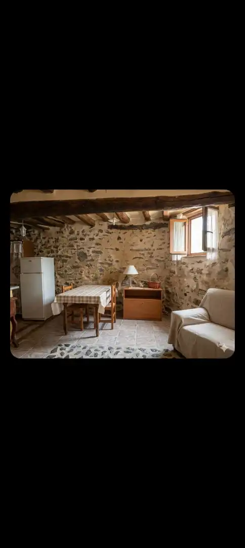 Sala de estar de Finca rústica en venta en Añón de Moncayo con Jardín privado, Terraza y Trastero