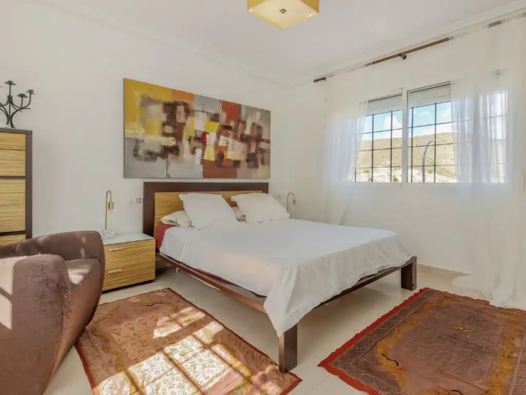 Bedroom of Houses for sale in El Campello  with Air Conditioner, Private garden and Terrace