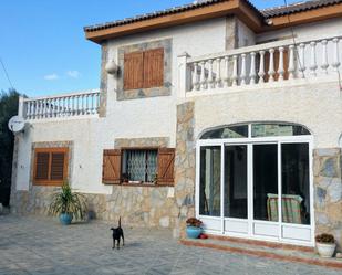 Exterior view of House or chalet for sale in San Vicente del Raspeig / Sant Vicent del Raspeig  with Air Conditioner, Private garden and Terrace