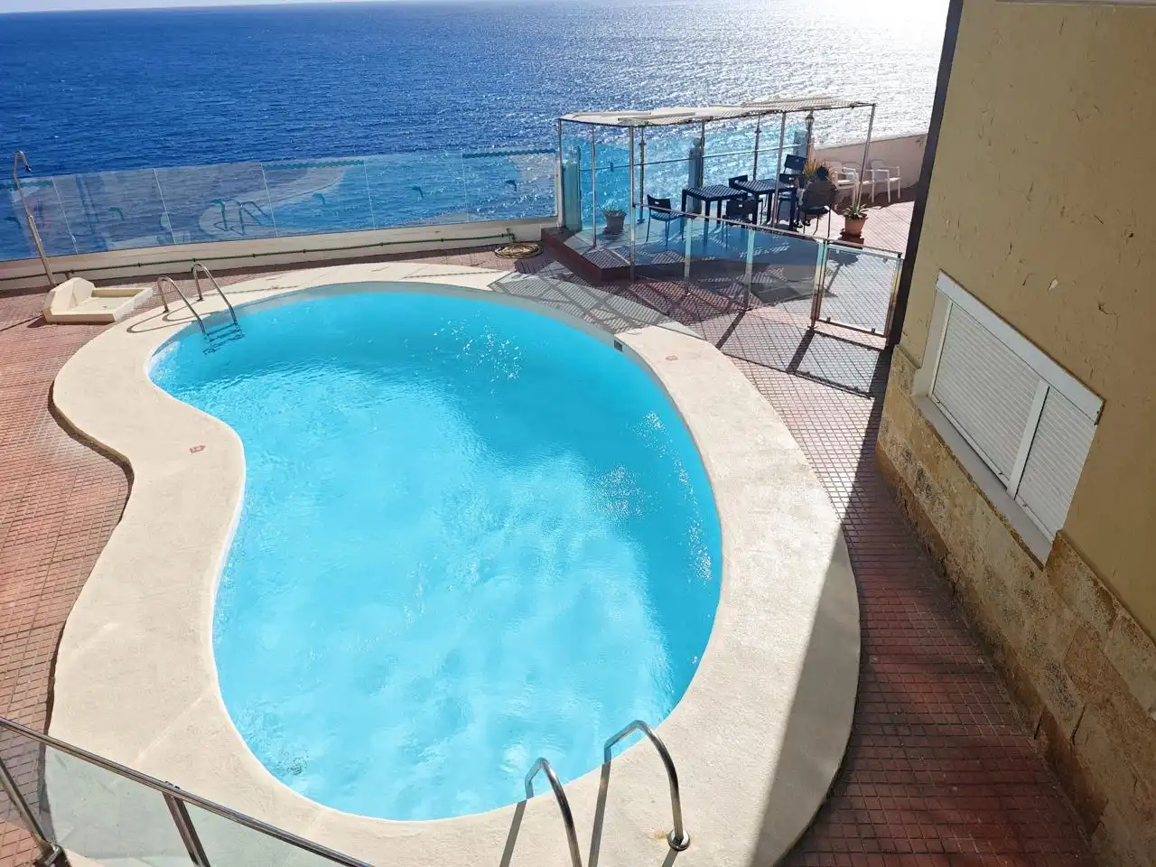 Schwimmbecken von Wohnung zur Miete in San Bartolomé de Tirajana mit Terrasse, Möbliert und Balkon