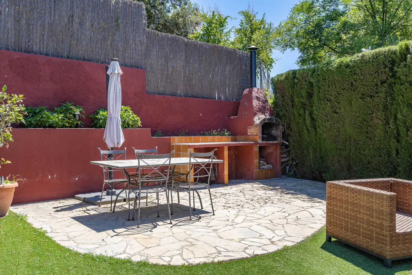 Terrassa de Casa o xalet en venda en Castellar del Vallès amb Aire condicionat, Calefacció i Jardí privat