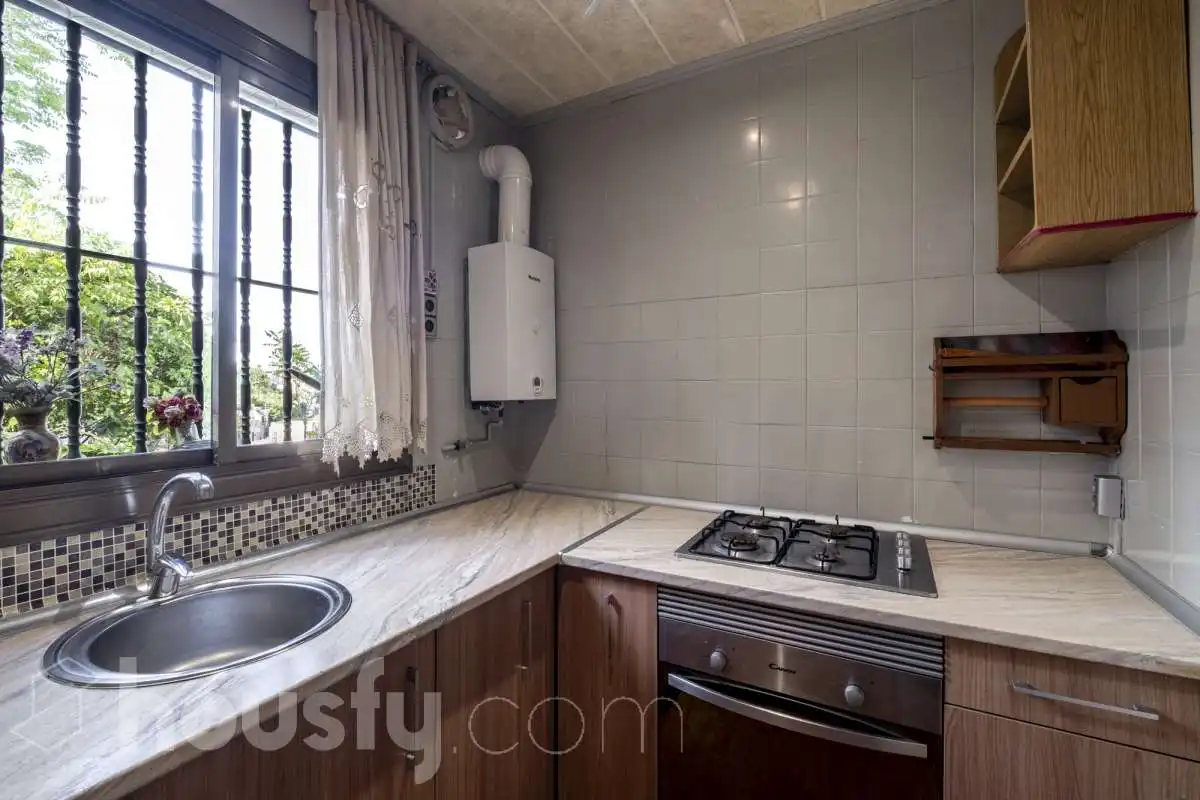 Cocina de Piso en venta en Barcelona con Terraza
