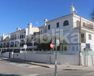 Exterior view of Single-family semi-detached for sale in Santa Pola  with Terrace and Balcony