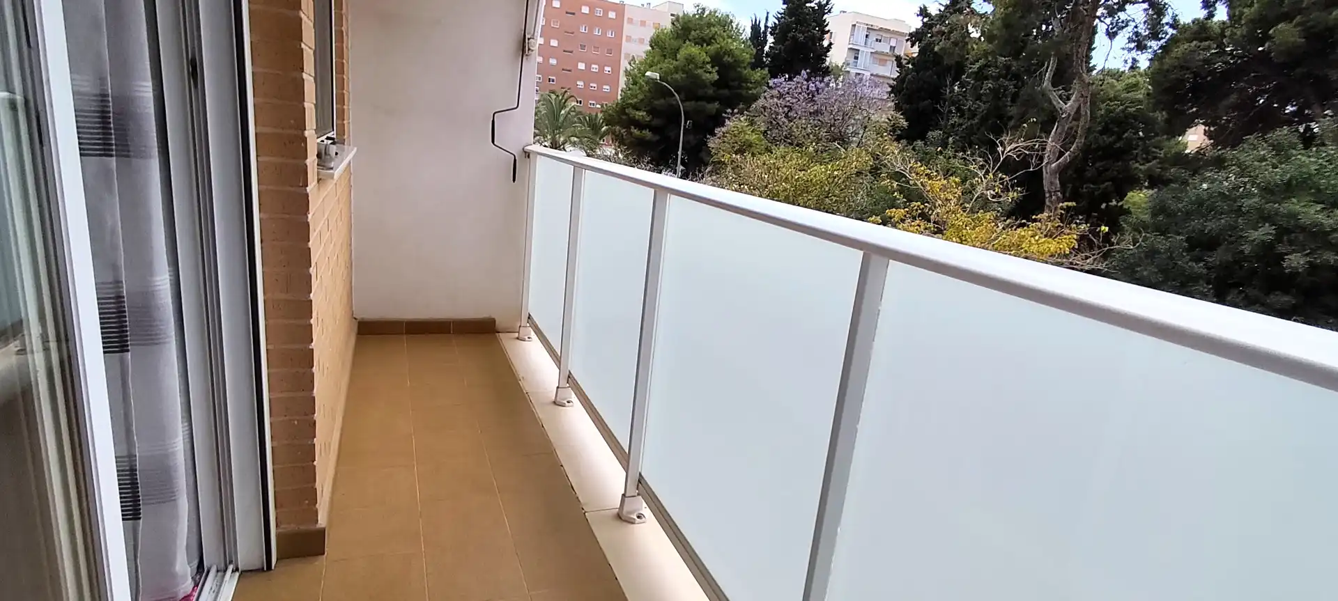 Balcony of Flat for rent in Alicante / Alacant  with Air Conditioner, Heating and Terrace