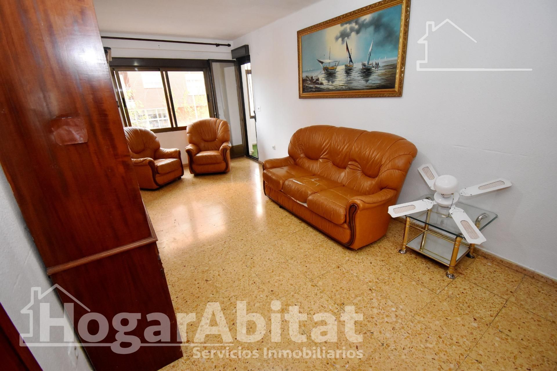 Living room of Flat for sale in Castellón de la Plana / Castelló de la Plana  with Storage room and Balcony