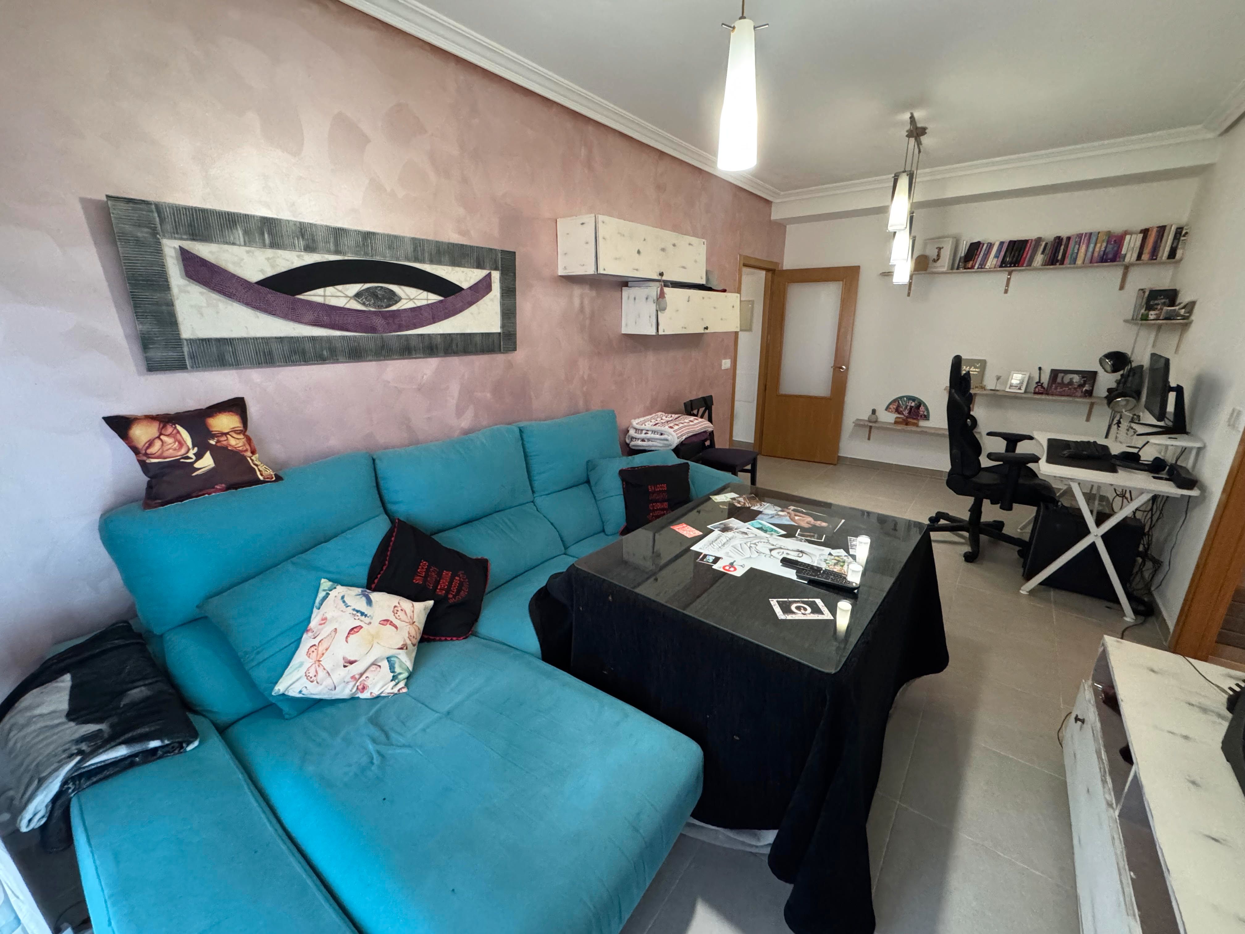 Living room of Flat for sale in Mérida  with Terrace, Storage room and Balcony