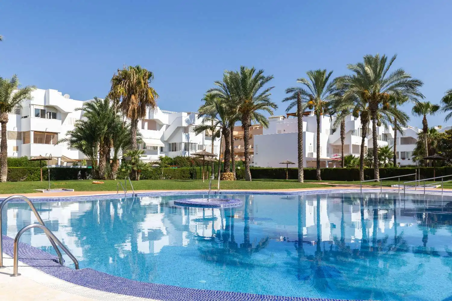Swimming pool of Apartments for rent in Vera  with Air Conditioner, Heating and Terrace