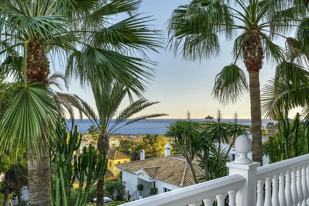 Exterior view of Detached homes for sale in Marbella  with Air Conditioner, Terrace and Storage room