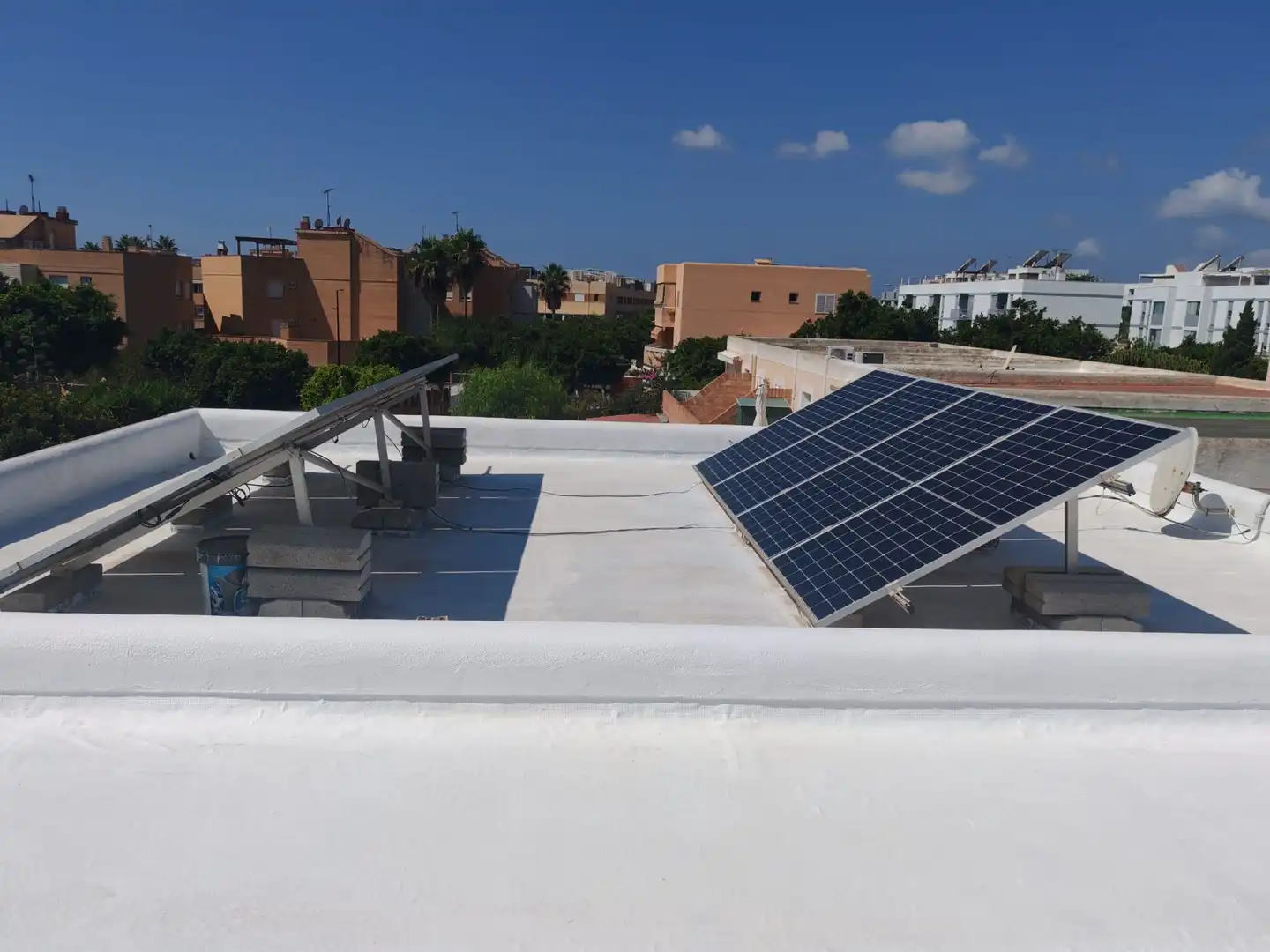 Terrassa de Casa adosada en venda en Eivissa amb Aire condicionat i Jardí privat