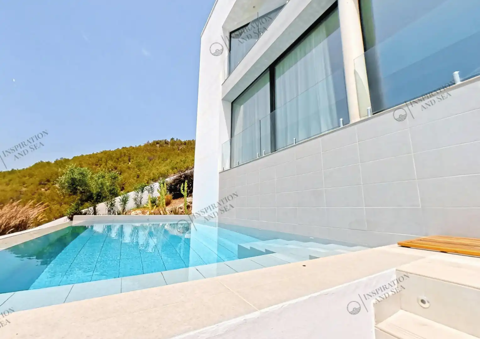Piscina de Casa o xalet de lloguer en Eivissa amb Aire condicionat, Calefacció i Jardí privat