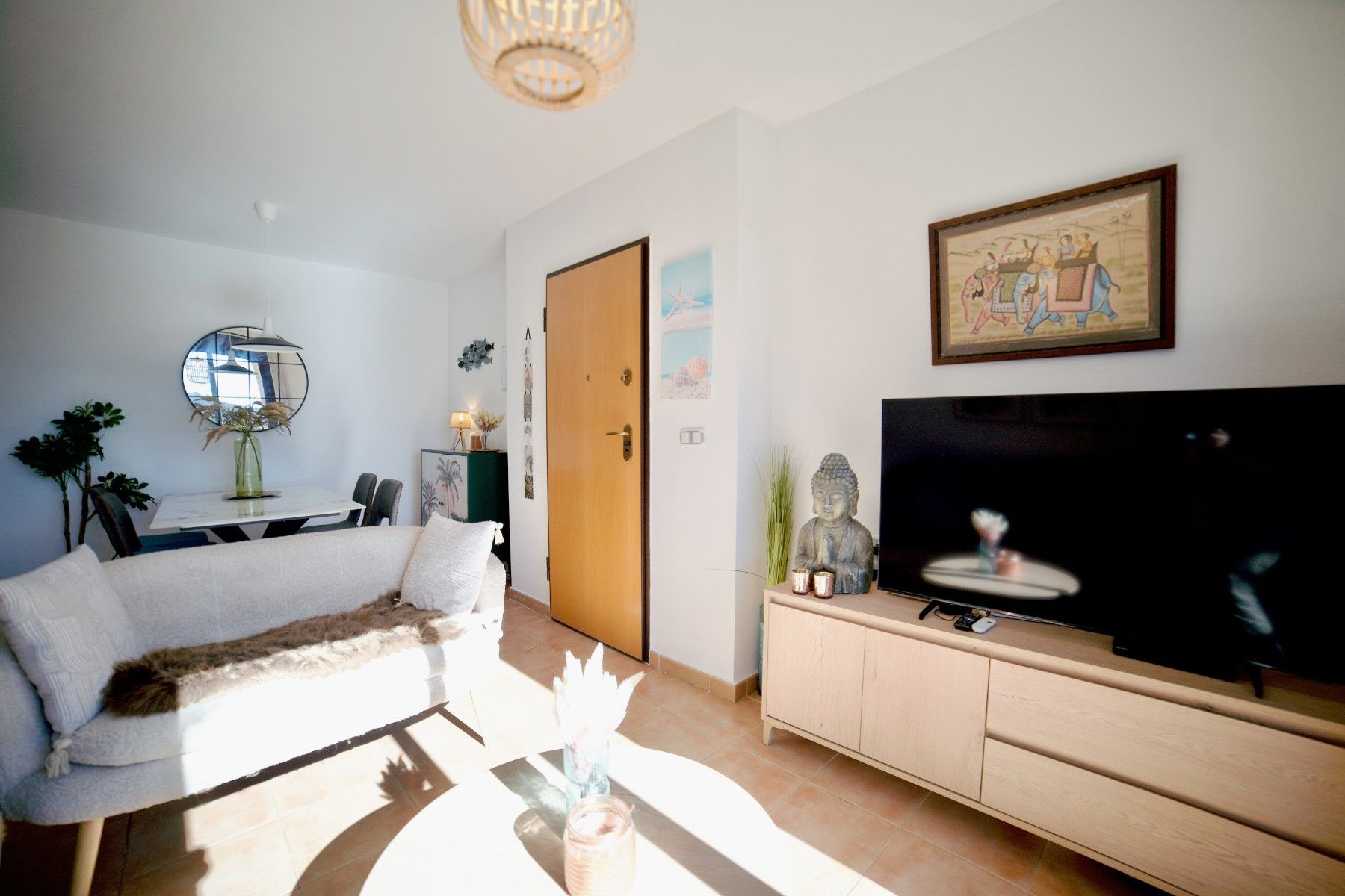 Living room of Apartment for sale in Águilas  with Air Conditioner, Private garden and Terrace
