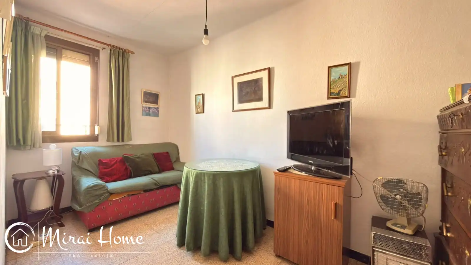 Living room of Flat for sale in Can Bassa