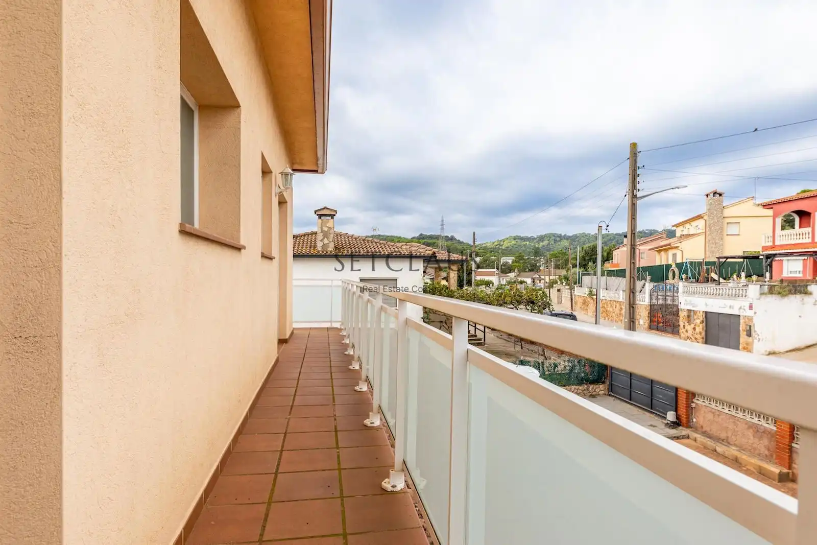 Vista exterior de Casa o xalet en venda en Fogars de la Selva amb Calefacció, Jardí privat i Terrassa