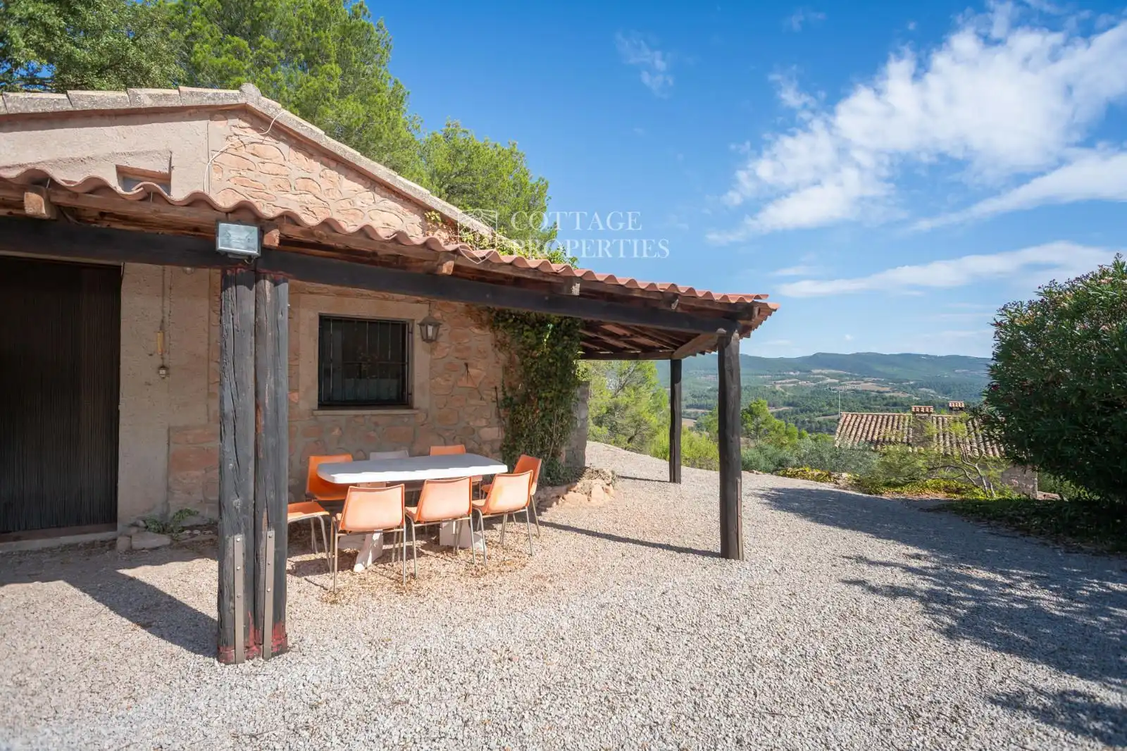 Terraza de Finca rústica en venta en Aguilar de Segarra con Calefacción